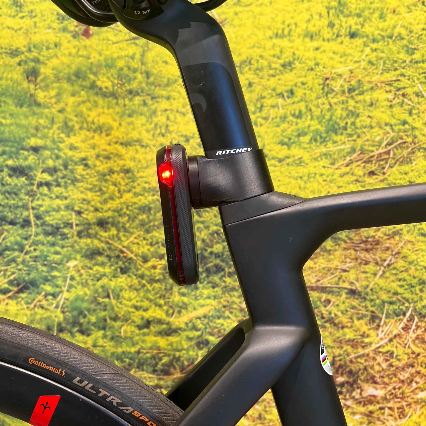 Wilier Cento - Garmin Varia | Bryton Gardia | Magene L508 | Wahoo Trackr Radar Halter / Mount