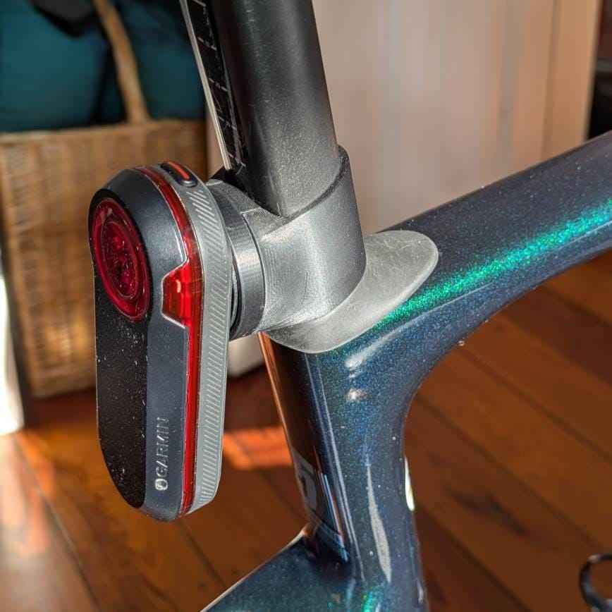 Cervélo R5 | Caledonia-5 - Garmin Varia | Bryton Gardia | Magene L508 | Wahoo Trackr Radar Halter / Mount